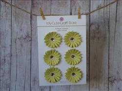 Paper Flowers: Light Citrine