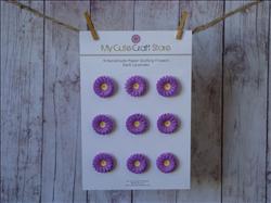 Paper Quilling Flowers: Dark Lavender