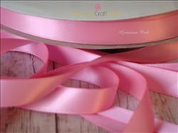 Ribbon by the Yard: Geranium Pink
