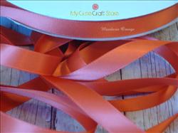 Ribbon by the Yard: Mandarin Orange